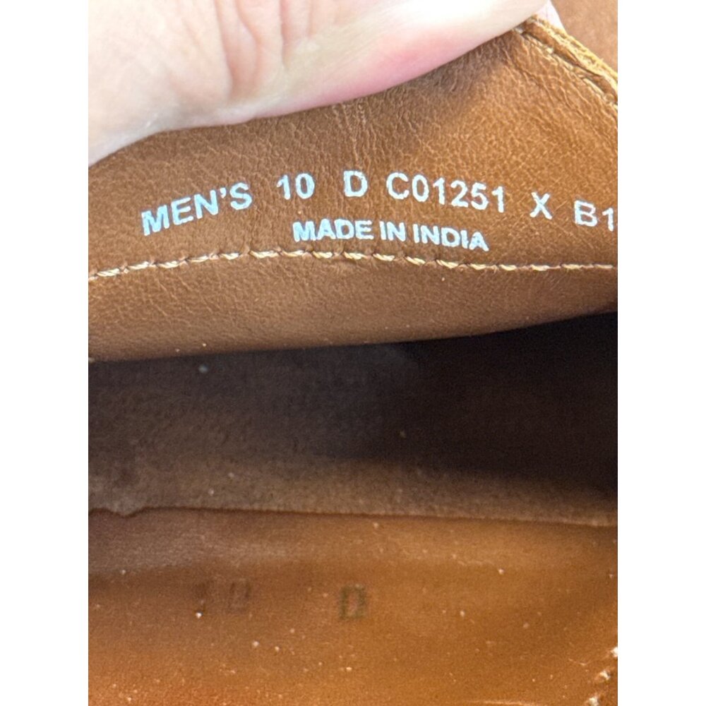 Cole Haan Mens Brown Leather Slip-On Loafers Size 10D SKU 8215 - Picture 10 of 11